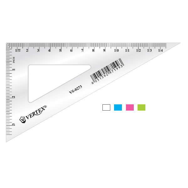 EQUERRE EN PLASTIQUE VERTEX VS-0273