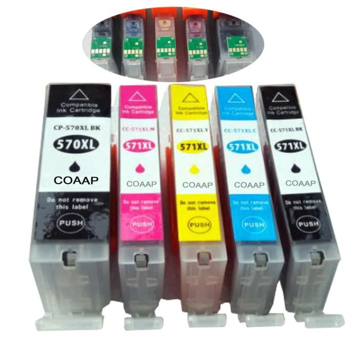 CARTOUCHE IMPRIMANTE CANON 5750 CORALJET NOIR GM 1 PCS
